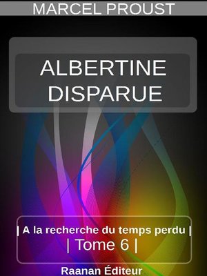 cover image of ALBERTINE DISPARUE